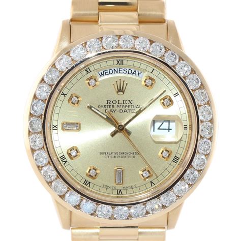 rolex diamond bezel price.